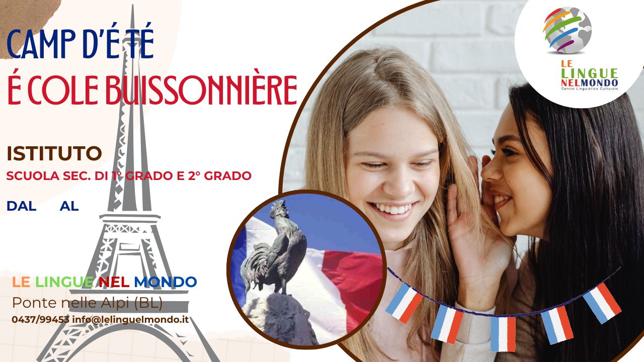 ESTATE 2026 ECOLE BUISSONNIèRE